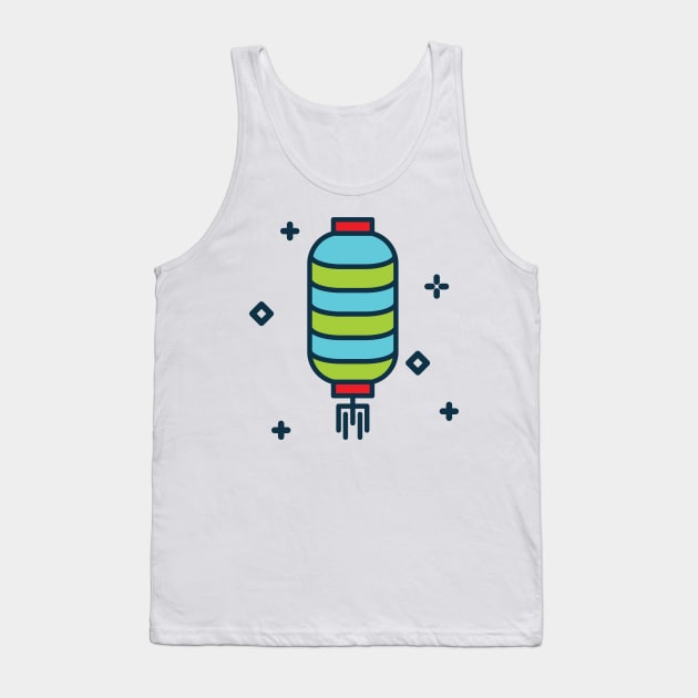 Paper Lantern Tank Top by Jonathan Wightman